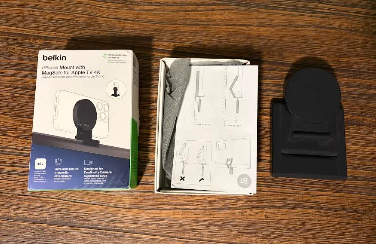 Soporte Belkin iPhone con MagSafe para Apple TV 4K Foto 1 de 1