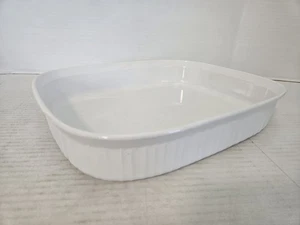 Corning Ware F21-B Französisch Weiß 4,5 Liter Bräter Lasagne Pfanne KOSTENLOSER VERSAND - Bild 1 von 8