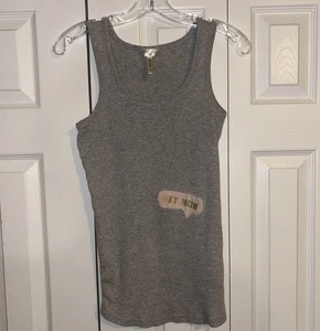 Camisa sin mangas gris maternidad OLD NAVY talla M - HEY MAMÁ - Imagen 1 de 6