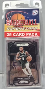 Paquete de 25 cartas de Superestrellas de baloncesto Damian Lillard Milwaukee Bucks - Imagen 1 de 1