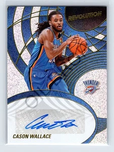 Autógrafos de Cason Wallace Panini Revolution #AU-CAW 2024-25 - Imagen 1 de 2