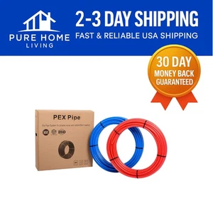 Reliable 1/2 Inch NSF Certified PEX-B Tubing, 200 ft with Pipe Cutter Included - Picture 1 of 10