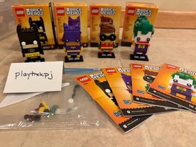 LEGO The Lego Batman Movie BrickHeadz Set of 4 (41585, 41586, 41587, 41588)