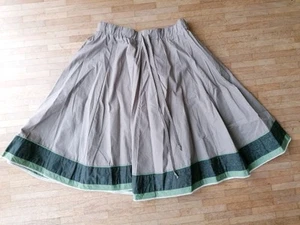 Trachtenrock Von Hammerschmid, Mädchen, Größe 164, Beige, Grün, Wie Neu! - Bild 1 von 3