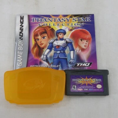 Phantasy Star Collection (Nintendo Game Boy Advance, 2002) with Manual - Image 1 of 3