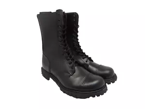 Corcoran Men's 10" Leather Side-Zip Combat Boots 985 *Made In USA* Black 12M - Picture 1 of 9