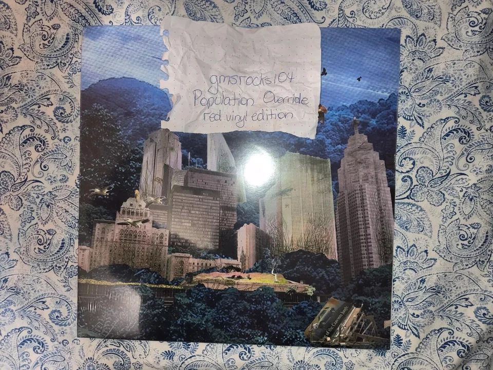 Buckethead - Population Overdrive -  black Red Vinyl Edition (SEALED/BRAND NEW) Foto 1 de 1