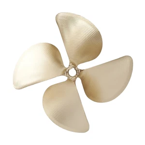 Acme 13.5 x 14.25 1578 4 Blade Inboard Propeller Right Hand Nibral Cupped 1 1/8" - Picture 1 of 1