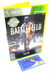 Microsoft XBox 360 Battlefield 3 LEER Gehäuse Platinum Hits - Bild 1 von 1