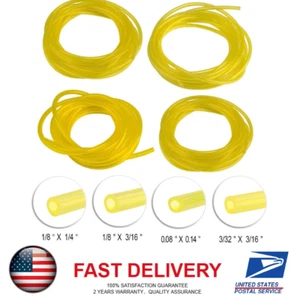 4PCS 16 Feet Gas Line Hose Petrol Tube Chainsaw Regular Weedeater 2 Cycle - Picture 1 of 10