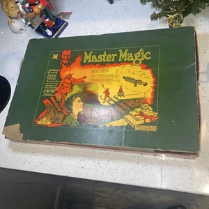 VERY RARE VIntage Master Magic Set Game DEVIL MYSTERIOUS SHERMS Original Box - Picture 1 of 14
