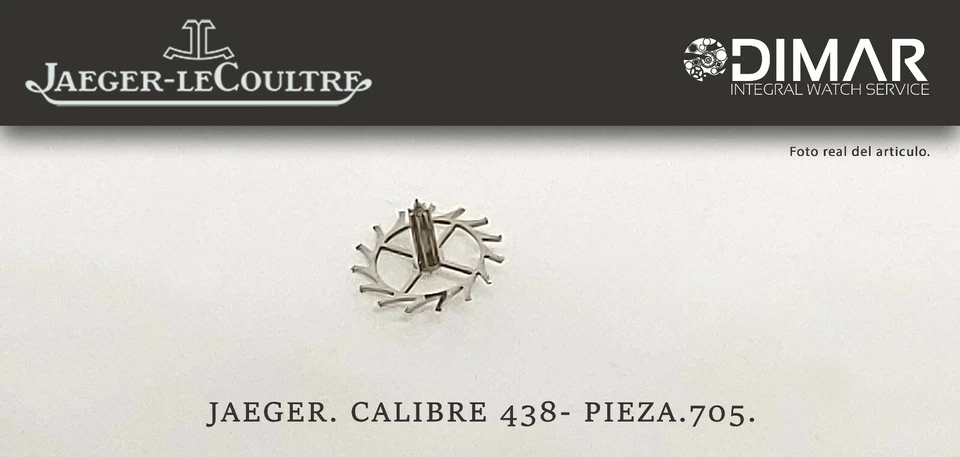 JAEGER LECOULTRE REPLACEMENT WATCH PART JAEGER-LECOULTRE. CALIBRE.438 - PIEZA-705.
