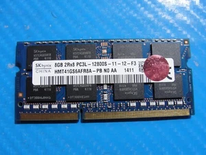 Lenovo Y50-70 SK Hynix 8GB 2Rx8 PC3L-12800S SO-DIMM Memory RAM HMT41GS6AFR8A-PB - Picture 1 of 2
