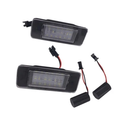 Xenon White LED License Plate Light For Opel Astra J Sports Tourer J 2010-2015 - Image 1 of 4