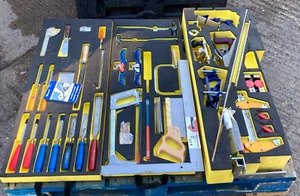 Kit de herramientas de carpintería militar del ejército británico - Imagen 1 de 14