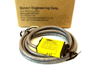 NIB Banner 56672 SME312FPMHS Mini-Beam Fiber Optic Amplifier - Picture 1 of 6