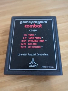 Combat (Atari 2600, 1977) CX2601 [Text Label] | 2600+ 7800+ Retron 77 - Bild 1 von 3