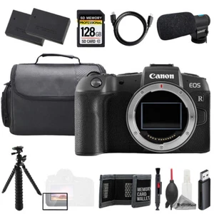 Canon EOS RP (Body) + Mic + 128GB + Extra Battery+ Tripod- Accessory Kit - Picture 1 of 12