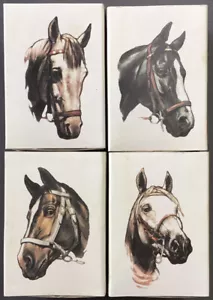 Lot of 4 ""Horse"" Themed Matchboxes (Ba/167) - Picture 1 of 2