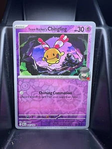 Team Rocket's Chingling 085/182 Sv10: Destined Rivals Reverse Holo - Picture 1 of 1