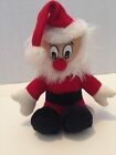 Vintage Nadel & Sons Toy Corp Plush Santa Claus Stuffed Animal Christmas