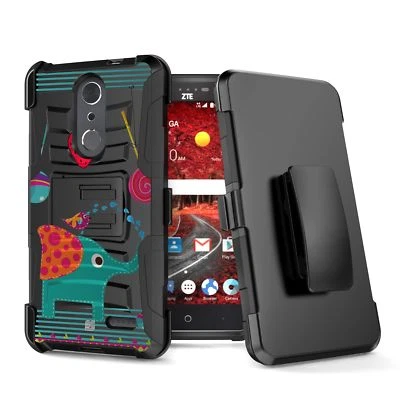 For ZTE Blade Spark Z971,Grand X4 Armor Holster Clip Case BERRYPHANT - Image 1 of 3