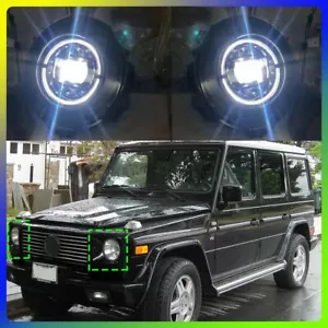W464 Style LED Front Lamp Headlight for Mercedes Benz G class W463 2000-2018 - Picture 1 of 16