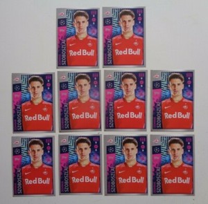 10 lot 2019 2020 TOPPS CHAMPIONS League Stickers # 412 Dominik SZOBOSZLAI rookie