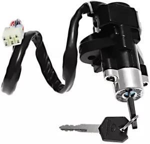 Motorcycle Ignition Switch W/Key for Suzuki GSXR 600 GSXR 750 GSXR-600 2004-2005 - Foto 1 di 12