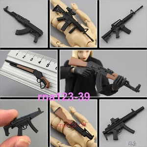 1/12 Scale Gun Shotgun Rifle Toy Weapon Model Accessory For 6" Action Figure - Picture 1 of 22