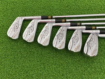RARE MacGregor Golf TOURNEY PT4 Copper Face Iron Set 2 3 4 6 8 9 RH Pro-Pel #4 - Image 1 of 4