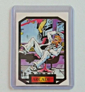 Tarjeta coleccionable Marvel Colossal Conflicts Series 2 1987 Arcade #4 EX A375 - Imagen 1 de 2