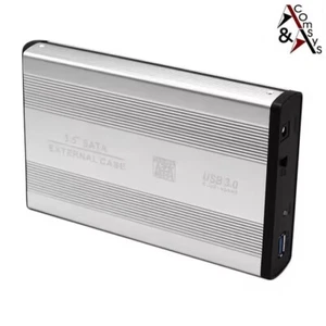 3.5 " SATA Festplattengehäuse USB3.0 S-ATA Extern Gehäuse 3.5 Zoll Festplatte #S - Bild 1 von 6