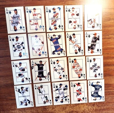 Invincible "As's Set" 2000 #1-#20 Hofers Maddux-P Martinez-M Rivera-Clemens++ Foto 1 de 4