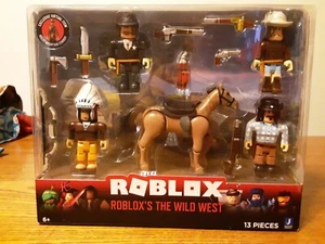 ROBLOX - ROCKY MOUNTAIN COWBOY con paquete de 5 Wild West ¡RARO! - Imagen 1 de 3