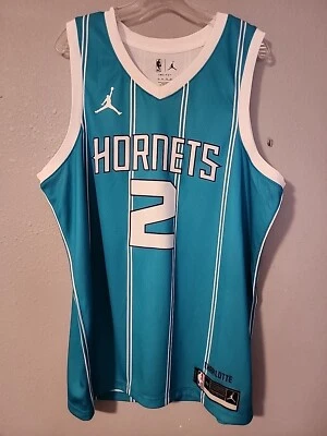 Nike Jordan Charlotte Hornets Lamelo Ball #2 Swingman Jersey Mens Sz XL 52 NWT - Image 1 of 4