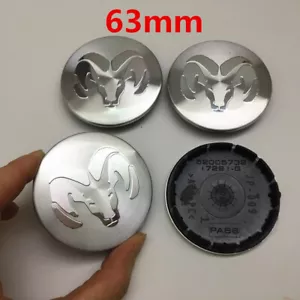 4PCS Aluminum Alloy Wheel Center Cap 63Mm For 1996-2004 Dodge Ram Dakota Durango - Picture 1 of 1