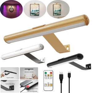 4400mAh Dimmable Picture Light Wireless Painting Display Wall Light Reading Lamp - Picture 1 of 15