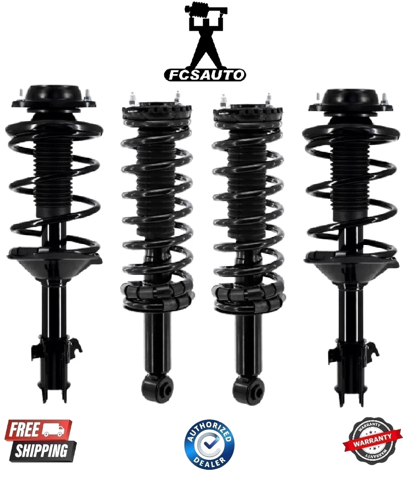 完整 FCS 前后线圈弹簧适合 03-04 斯巴鲁 Legacy — 第 1/1 张图片