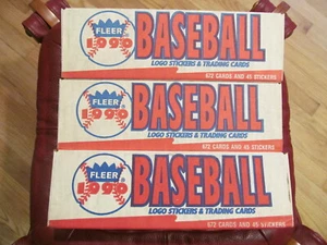 (3) 1990 Fleer Baseball Factory Sealed Sets - Bild 1 von 2