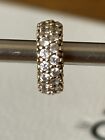 Pandora 14ct Gold Inspiration Pave Spacer Charm G585 ALE