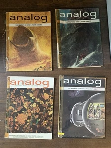 4 Analog - Prophet of Dune - January 1964 Jan, Feb,Mar 1965 - Frank Herbert GD- - Picture 1 of 11