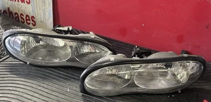 Headlights Fits 98-02 Chevy Camaro Z28 Clear Bumper Driving Lamps Left+Right - Picture 1 of 5