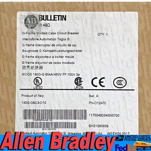 Nuovo interruttore Allen Bradley 140G-G6C3-D10 G-Frame custodia stampata tasse USA - Foto 1 di 12