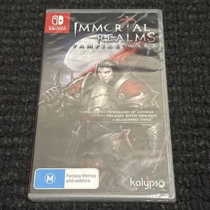 BRAND NEW! Immortal Realms Vampire Wars - Nintendo Switch Kalypso SHRINK WRAPPED - Picture 1 of 3