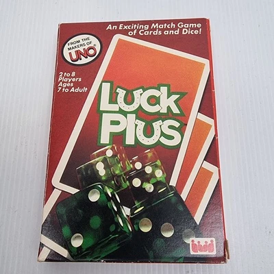 Luck Plus Card Game Vintage 1983 - image 1 of 3