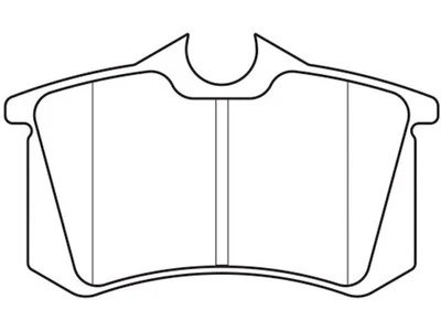 Juego Pastillas Freno Traseras Audi TT 2001 2002 2003 2004 2005 ZY155CM 2000-2006 Foto 1 de 2