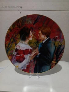 "RENDEZVOUS"HOW DO I LOVE THEE"ROB SAUBER"1983 SIGNATURE COLLECTION PLATE#2623  - Picture 1 of 11