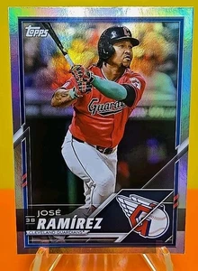 2025 Topps x Lids x Mitchell & Ness Jose Ramirez #6 "Rainbow Foil" Guardians  - Bild 1 von 7
