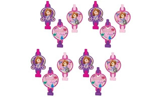 Sofia the First Blow Outs Birthday Party Favor Decorations Party Blowout 16 CT - Picture 1 of 1